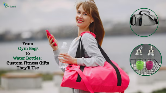 From Gym Bags to Water Bottles: Custom Fitness Gifts They'll Use