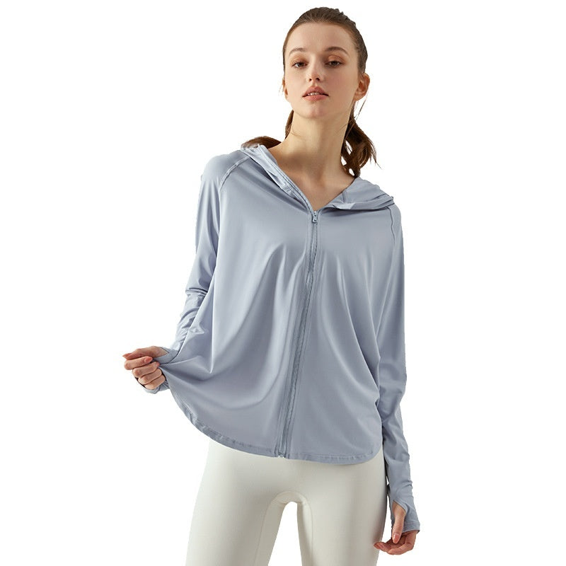 Hooded Fitness Running Yoga Jacket