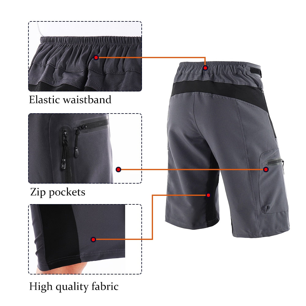 Men Cycling Shorts MTB Outdoor Sports Downhill MTB Shorts Mountain