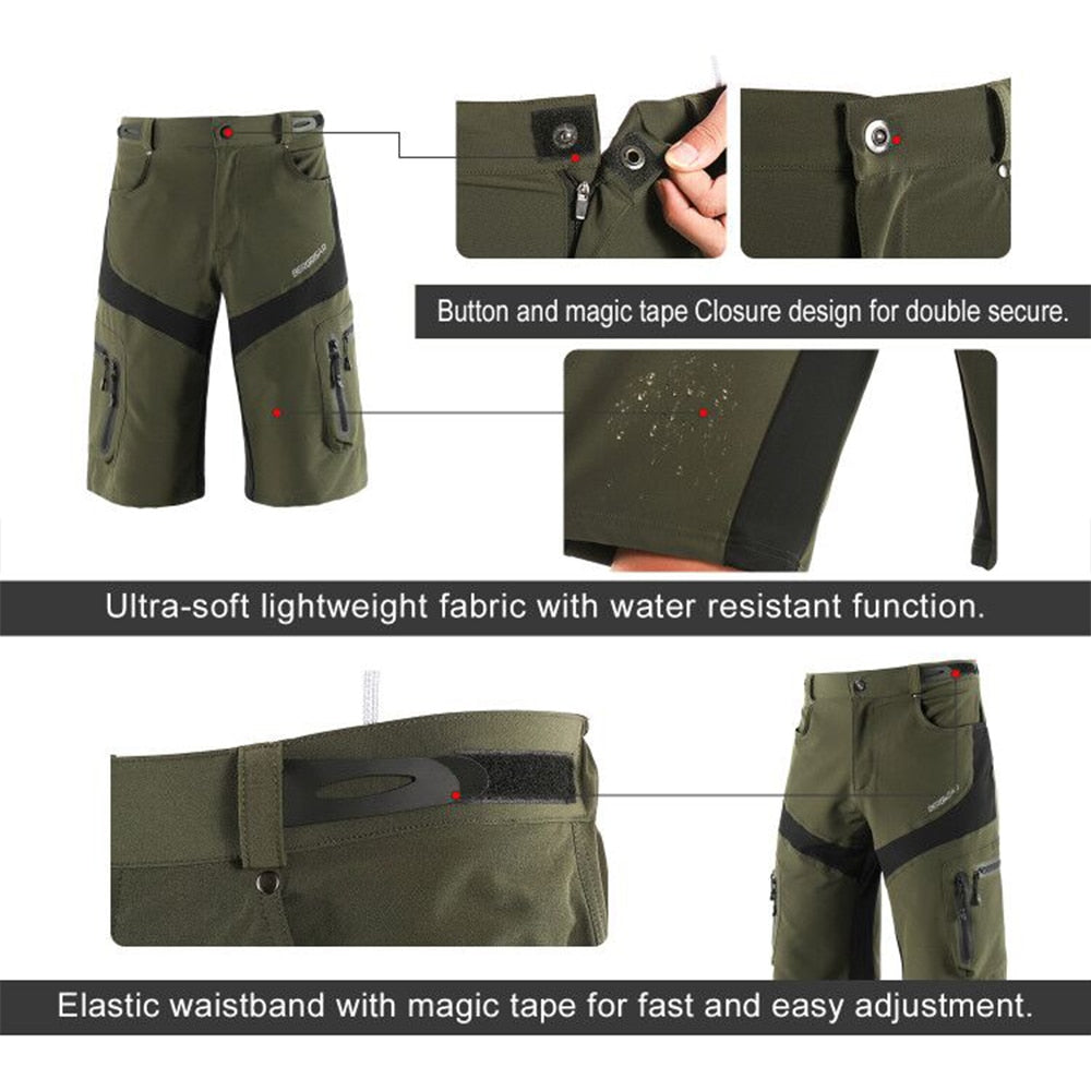 Men Cycling Shorts MTB Outdoor Sports Downhill MTB Shorts Mountain