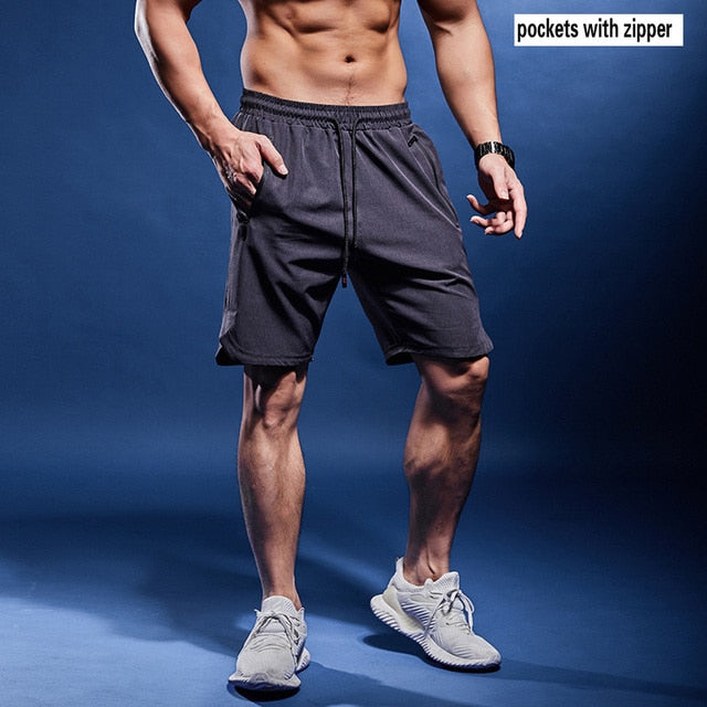 Mens Running Shorts Wear Fitness Workout Sport Short