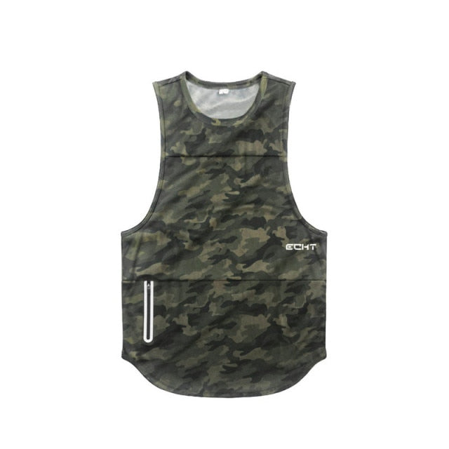 Men Bodybuilding Sports Tank Tops Workout