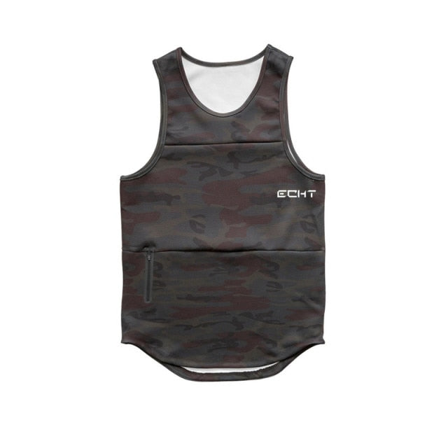 Men Bodybuilding Sports Tank Tops Workout