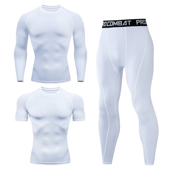 Men's Compression Running Set Sport Wear