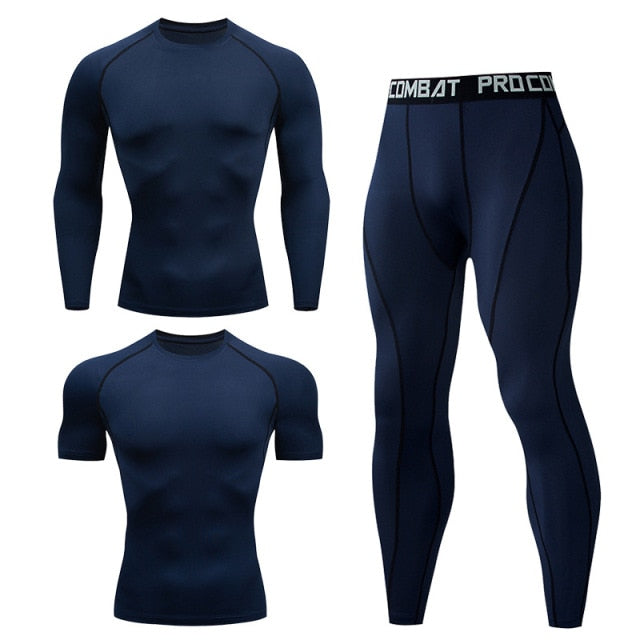 Men's Compression Running Set Sport Wear