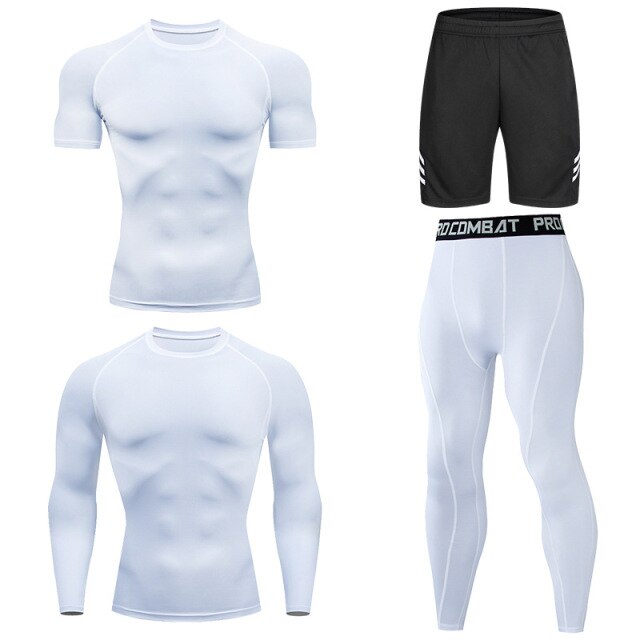 Men's Compression Running Set Sport Wear
