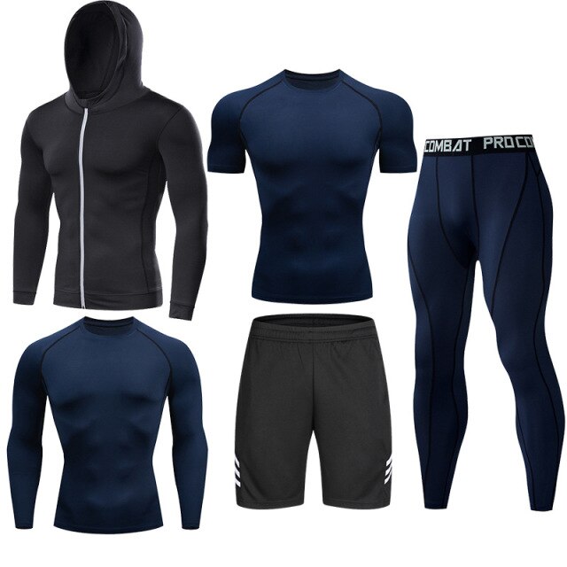 Men's Compression Running Set Sport Wear