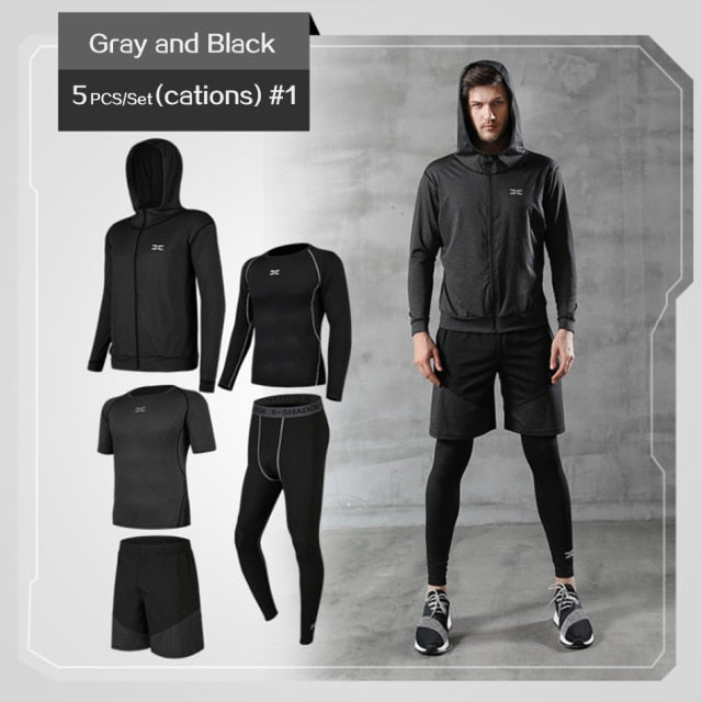 Men's Sport Tracksuit Set