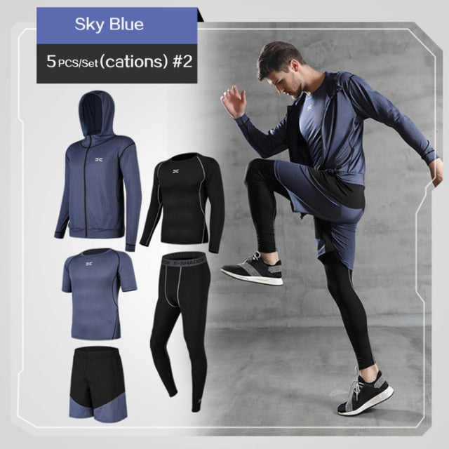 Men's Sport Tracksuit Set