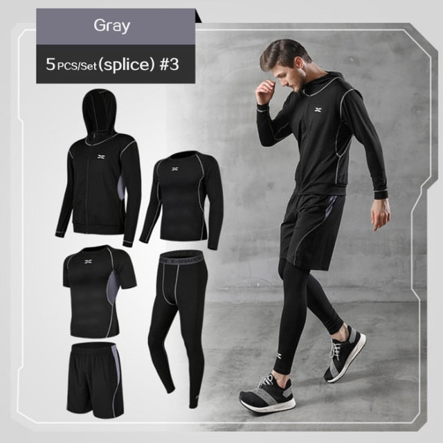 Men's Sport Tracksuit Set