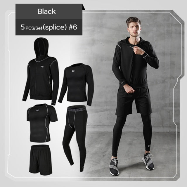 Men's Sport Tracksuit Set
