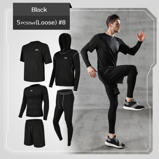 Men's Sport Tracksuit Set