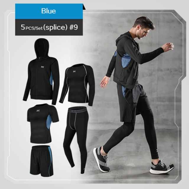 Men's Sport Tracksuit Set
