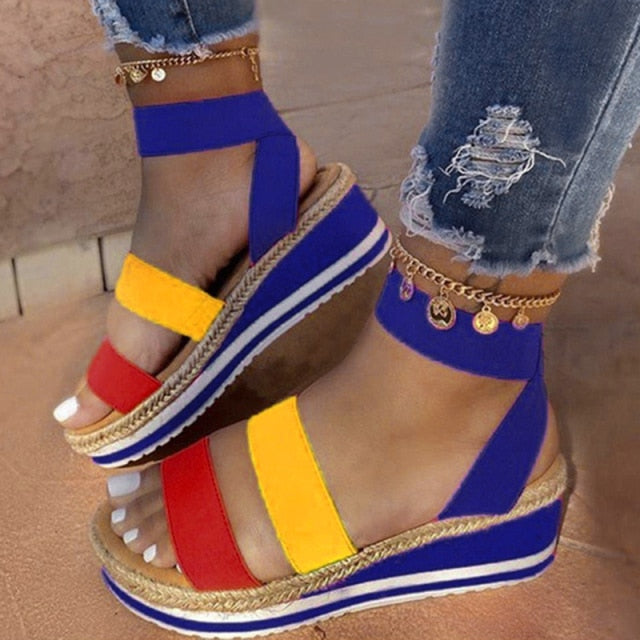 Ladies casual Slippers Slip On Strap