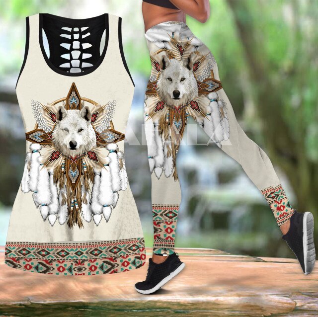 WomenAnimal Yoga Set Women Casual SportWear