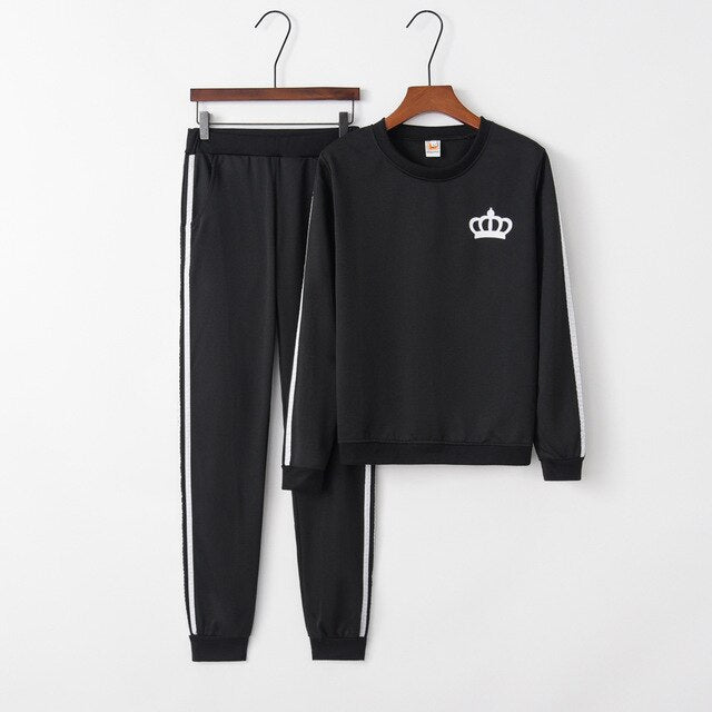 Women Sports Tracksuit Pullover set