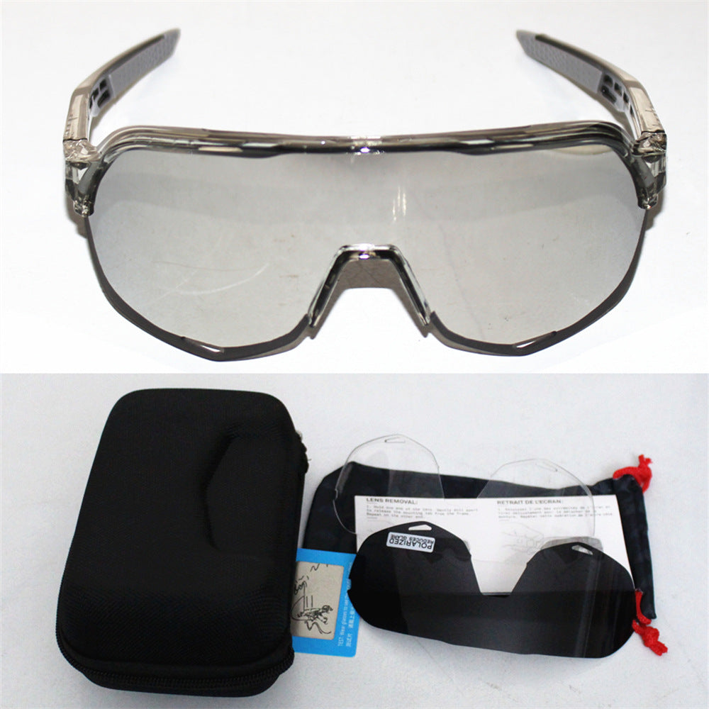 Outdoor sports polarized riding glasses