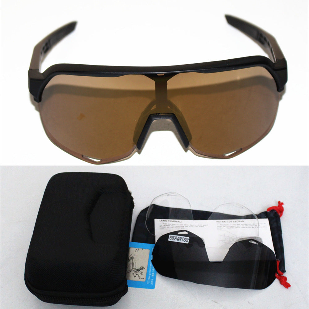 Outdoor sports polarized riding glasses