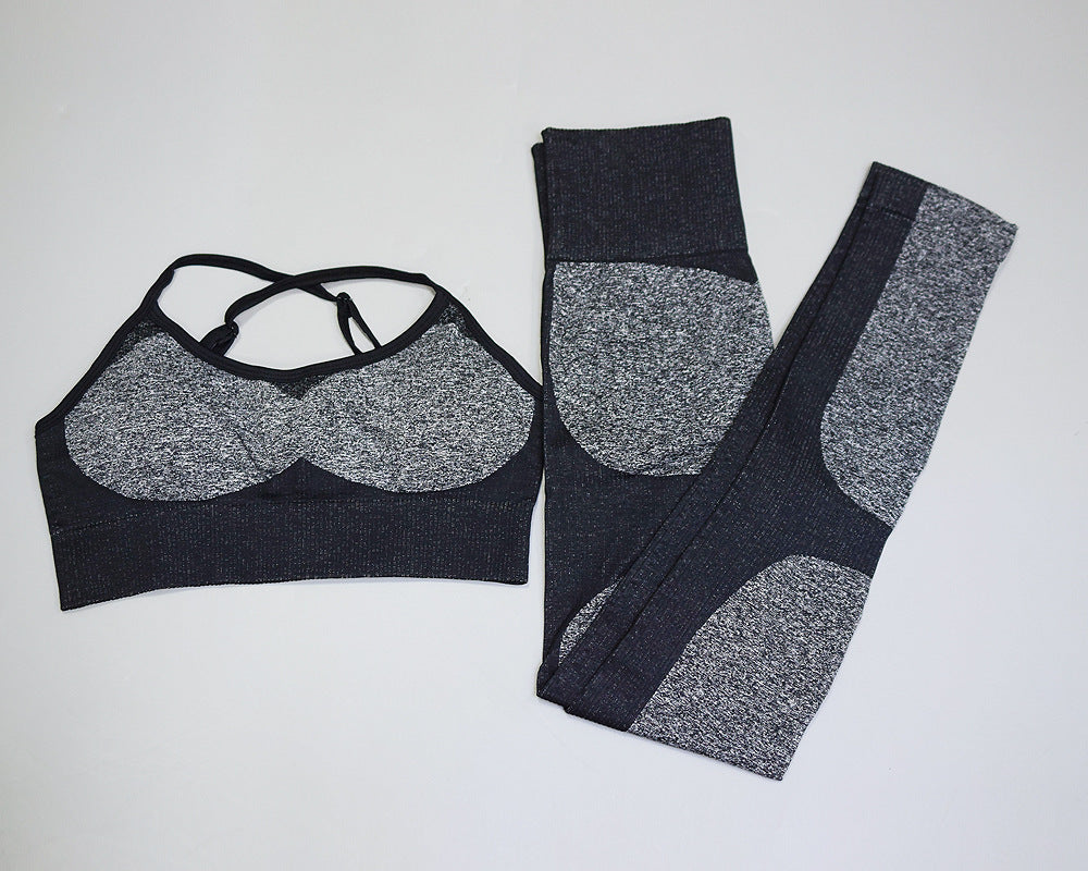 Yoga sports running fitness bra suit