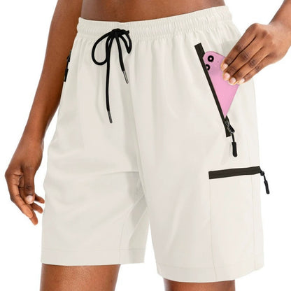 Outdoor Leisure Loose Track Pants Running Fitness Workout Stretch Quick-drying Shorts For Women