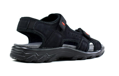 Men's Strappy Summer Sandals Black