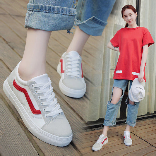 White shoe female students in the autumn of women's shoes a casual sport shoes women shoes