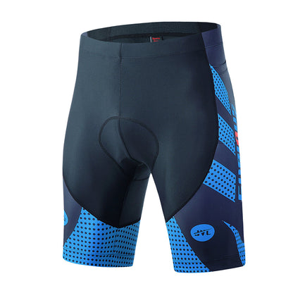 Men's Cycling Shorts Padded with Pockets Quick-Dry Men Bicycle Shorts