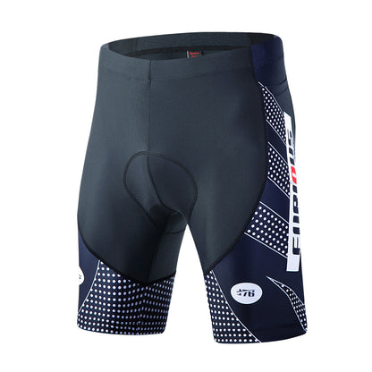 Men's Cycling Shorts Padded with Pockets Quick-Dry Men Bicycle Shorts