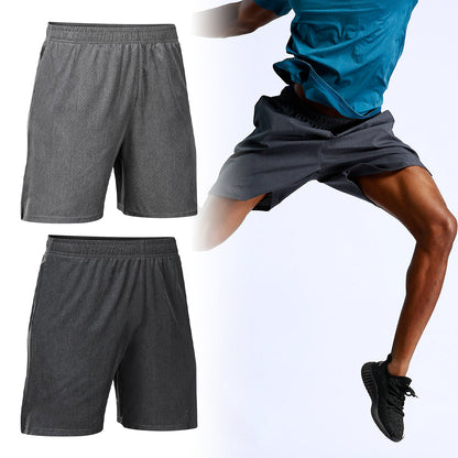 Sports Shorts for Men Workout Running with Mesh Quick Dry and Pockets