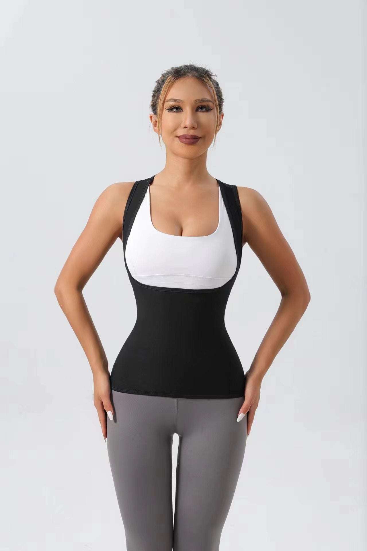 Sports Workout Sweating Clothes Women's Body Shaping Yoga Vest