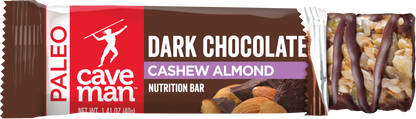 Dark Chocolate Cashew Almond Nutrition Bars