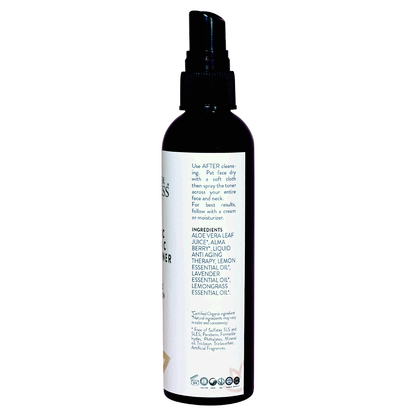 Organic Vitamin C Facial Toner & Natural Astringent