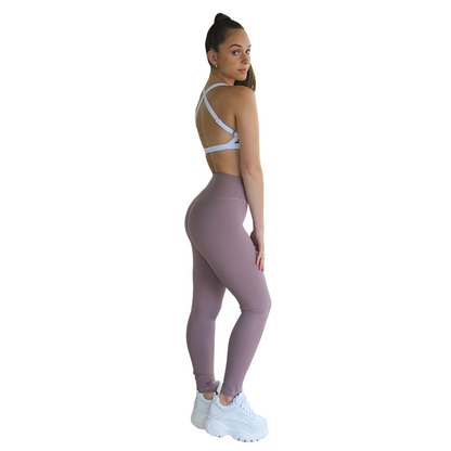 Prema Seamless High Rise Yoga Leggings - Plum