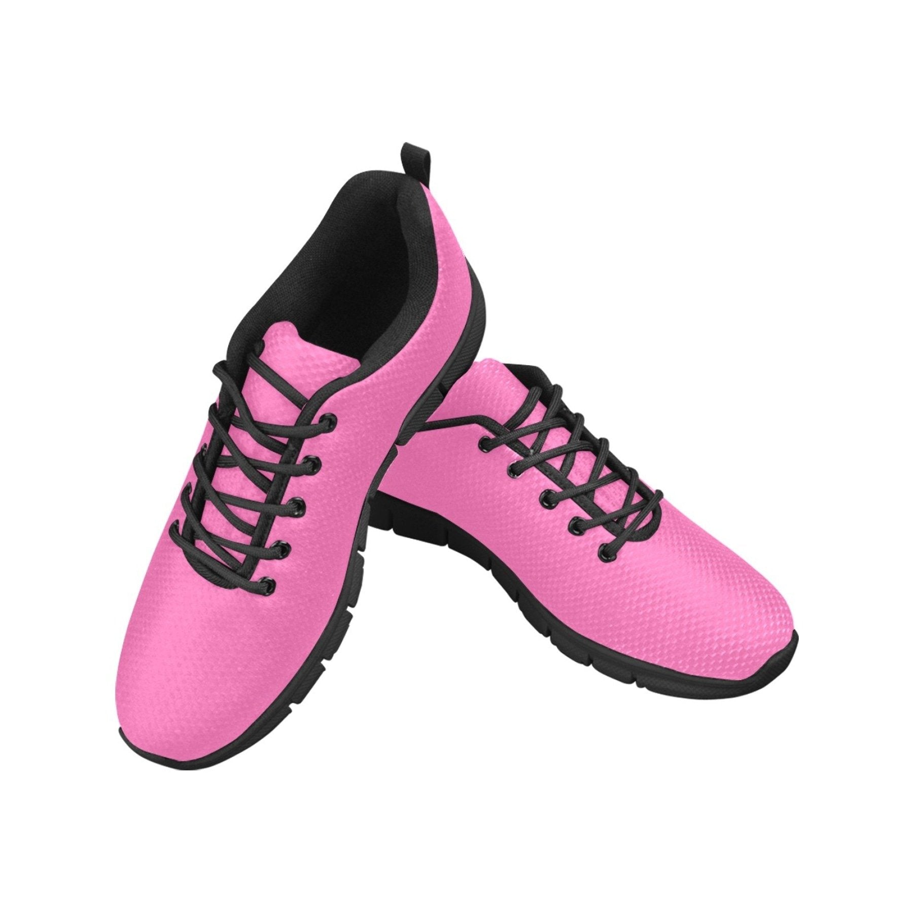 Womens Sneakers Hot Pink Breathable Running Shoes