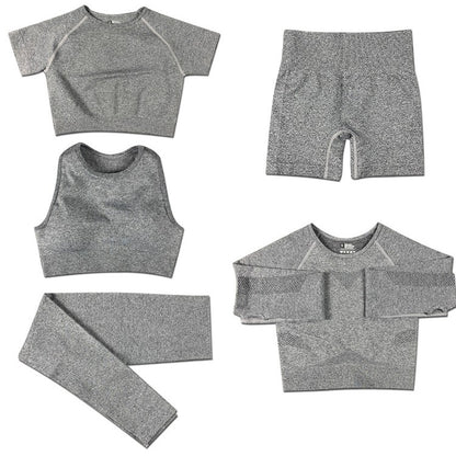 Yoga Suit Women's Sports Five-piece Set