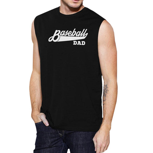 Baseball Dad Men's Muscle Tanks Funny Gifts For