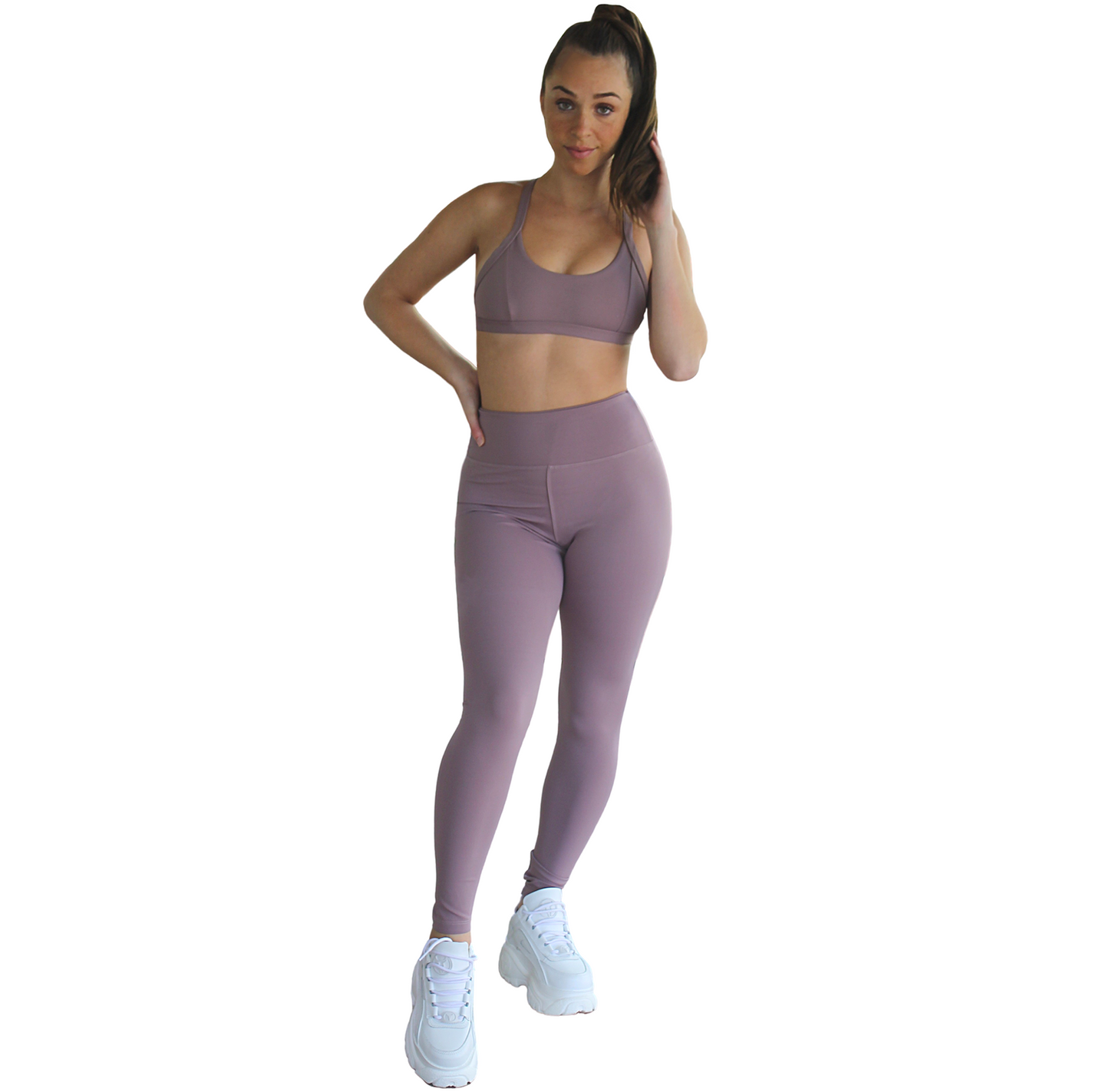 Prema Seamless High Rise Yoga Leggings - Plum