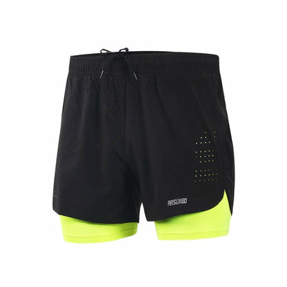 Men Running Shorts Outdoor Sports Training Exercise Jogging Gym