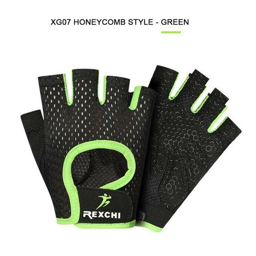 Summer Men Women Road Bike Cycling Gloves Half Finger Anti-Slip