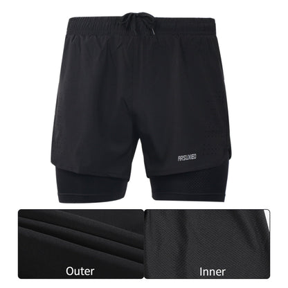 Men Running Shorts Outdoor Sports Training Exercise Jogging Gym