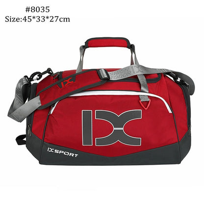 Men Gym Bags For Fitness Training Travel Multifunction