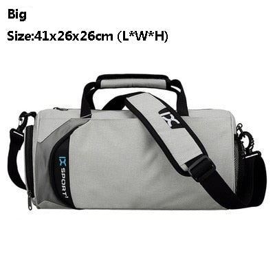 Men Gym Bags For Fitness Training Travel Multifunction