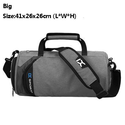 Men Gym Bags For Fitness Training Travel Multifunction