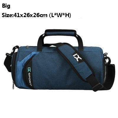 Men Gym Bags For Fitness Training Travel Multifunction