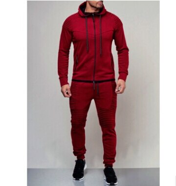 Men Casual Tracksuit Sport Set