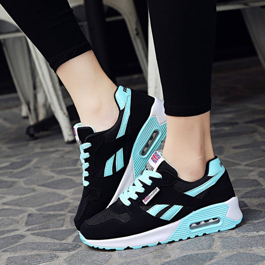 Women Air Cushion Sports Shoes Outdoor Running