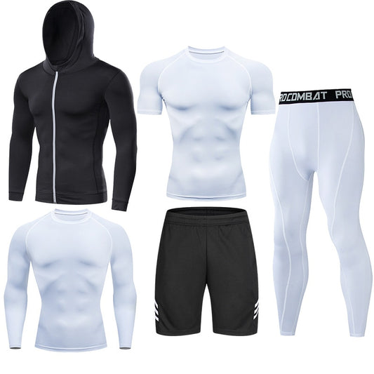 Men's Compression Running Set Sport Wear