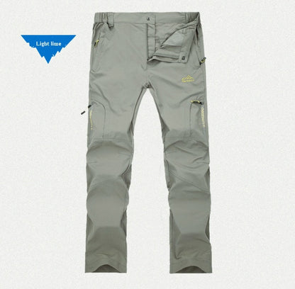 Mens Hiking Pants  Sport Tactical Waterproof Wear-Resistant Cargo Trousers
